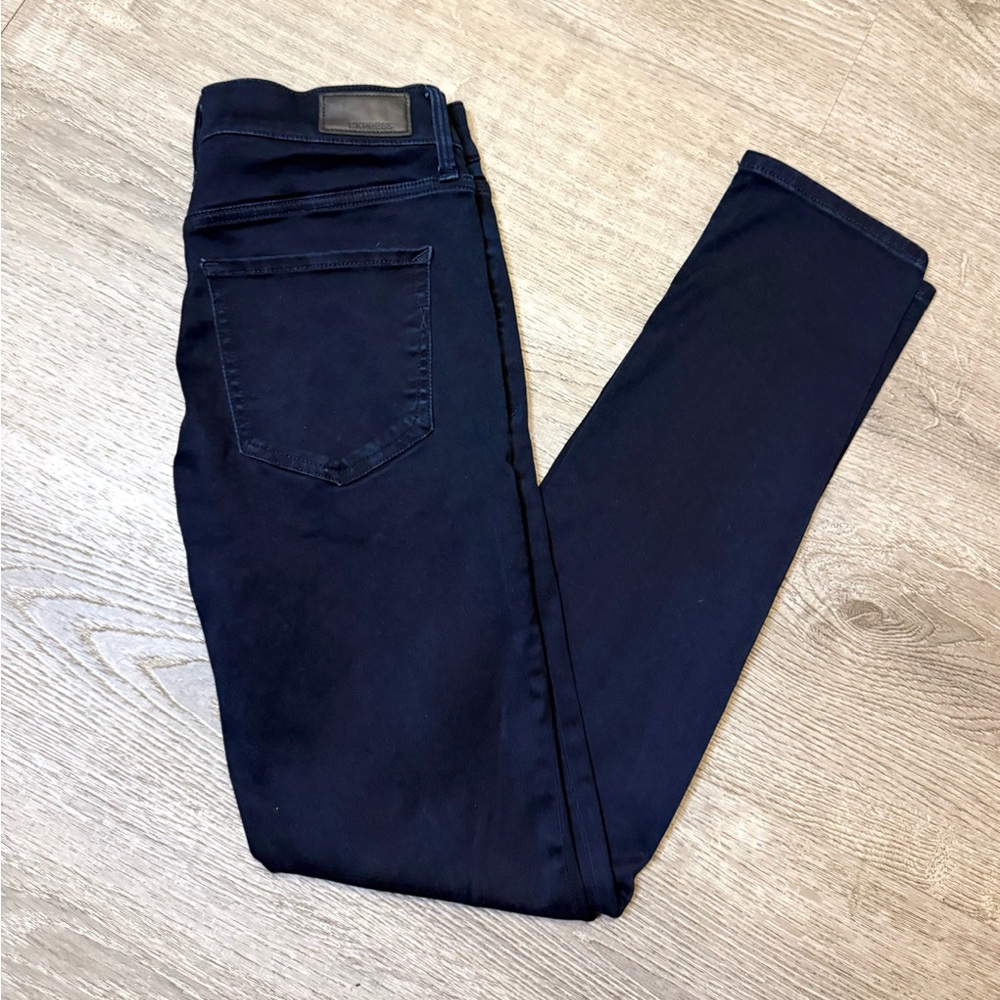 •EXPRESS• MID RISE SKINNY JEANS